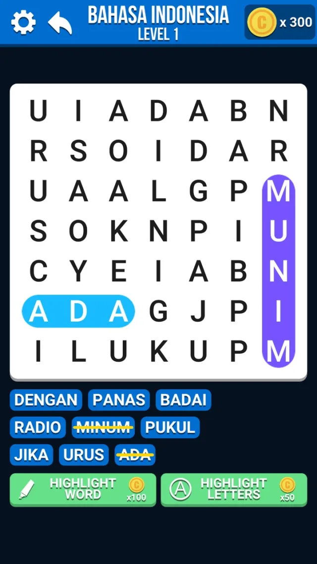 Word Search - Jom Cari Kata | Permainan | XWorld