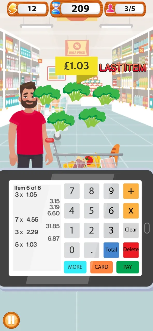 Supermarket Cashier Simulator | Games | XWorld