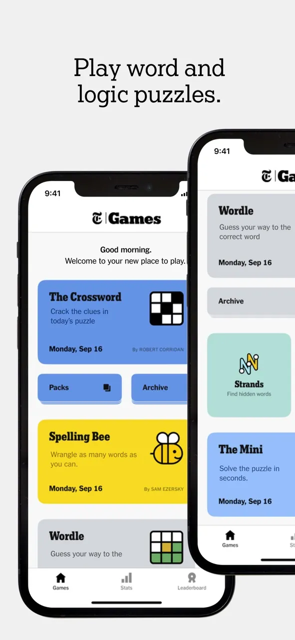 NYT Games: Word, Number, Logic | เกม | XWorld