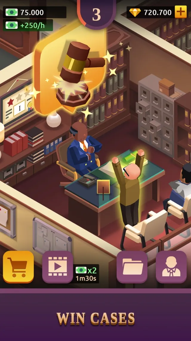 Law Empire Tycoon - Idle Game | 游戏 | XWorld