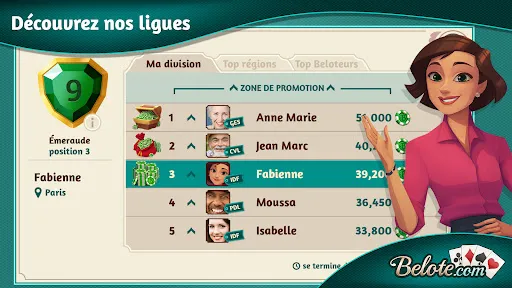 Belote.com – Belote & Coinche | Игры | XWorld