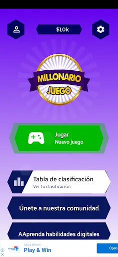 Juego Millonario - Trivia Quiz | juego | XWorld