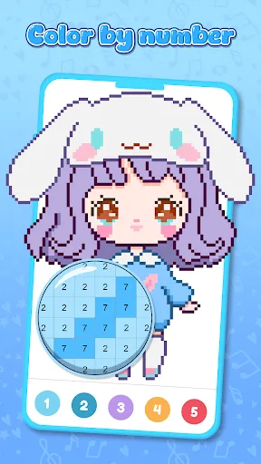 Pixel by Color: Pixel Art | Games | XWorld