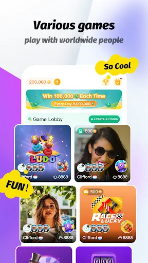 Gemgala - Party & Chat & Games | Games | XWorld