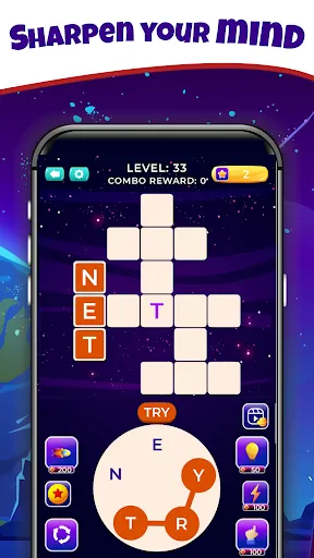 Connect letters - CosmiCross | Games | XWorld