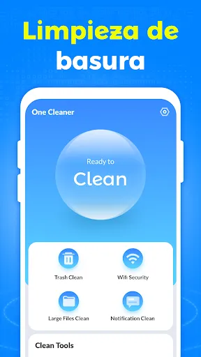 One Cleaner - Limpiar Caché | juego | XWorld