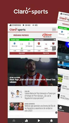 Claro Sports | juego | XWorld