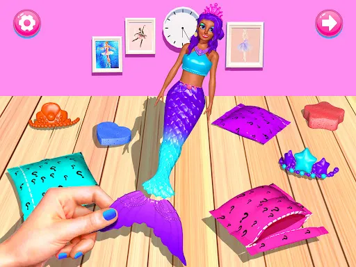 Color Reveal Mermaid Games | Games | XWorld