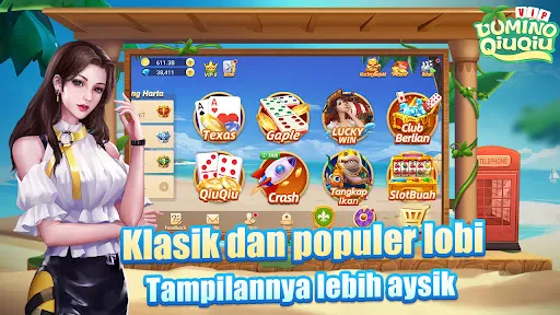 Domino QiuQiu Gaple VIP | Games | XWorld