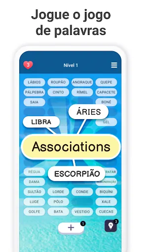 Associations: Jogo de Palavras | Jogos | XWorld