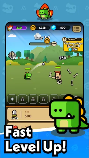 Hero Dino: Idle RPG | juego | XWorld