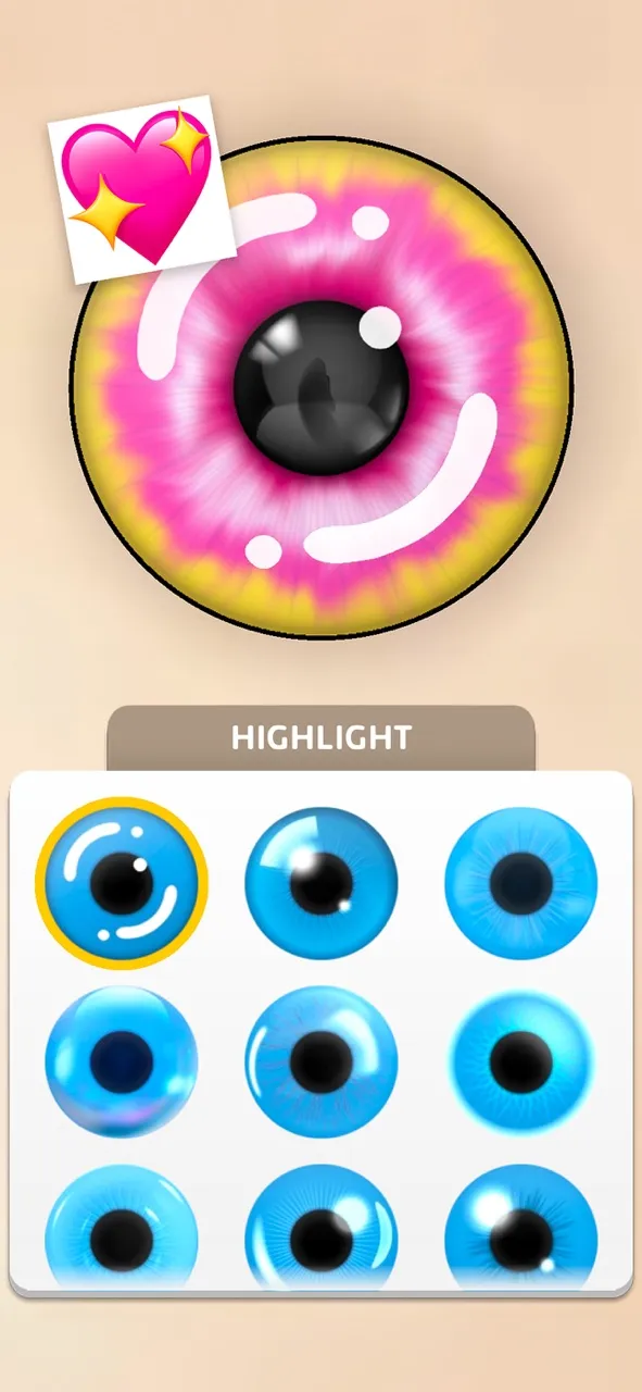 Eye Color Mix | Games | XWorld