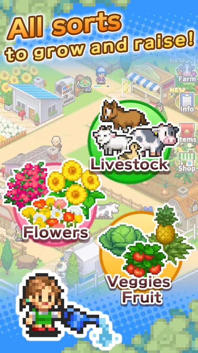 8-Bit Farm | Permainan | XWorld