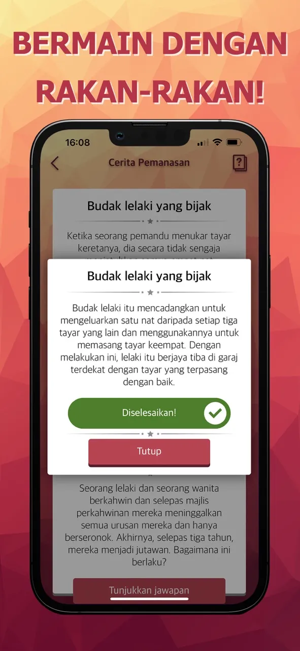 Game Teka Teki: Uji Minda | Permainan | XWorld