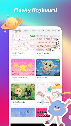 Flashy Keyboard | Permainan | XWorld