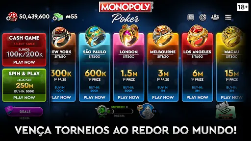 MONOPOLY Poker - Texas Holdem | Jogos | XWorld