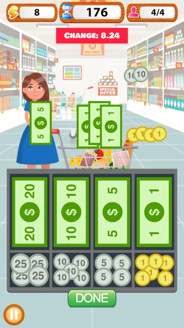 Supermarket Cashier Simulator | Permainan | XWorld