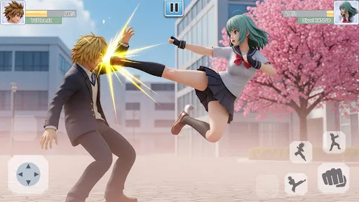 High School Fighting Game | Games | XWorld