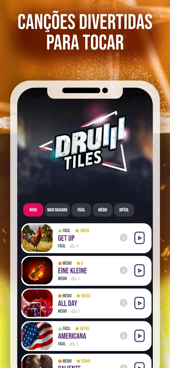 Drum Tiles: jogo de bateria | Jogos | XWorld