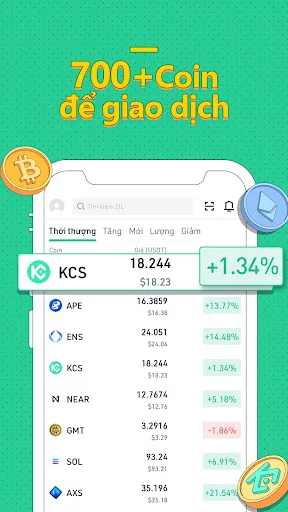 KuCoin: Mua Bitcoin & Crypto | Games | XWorld