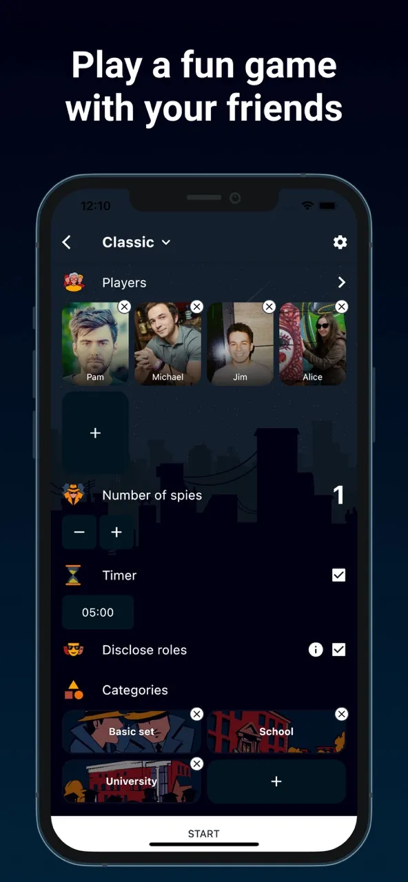 Spy - the game for a company | Games | XWorld