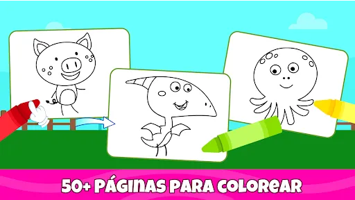 Hojas y libros para colorear | juego | XWorld