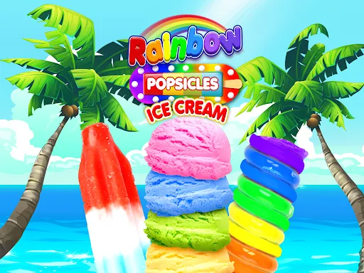 Rainbow Ice Cream Popsicles | Permainan | XWorld Rainbow Ice Cream Popsicles | Permainan | XWorld