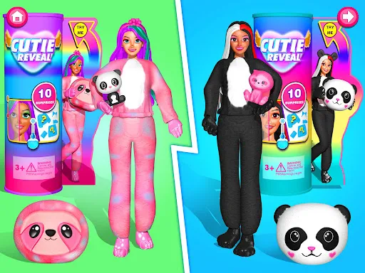 Cutie Reveal Doll Unbox Games | Games | XWorld