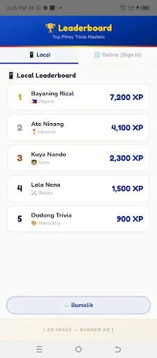 Alam Mo Ba?! Pinoy Quiz | 游戏 | XWorld