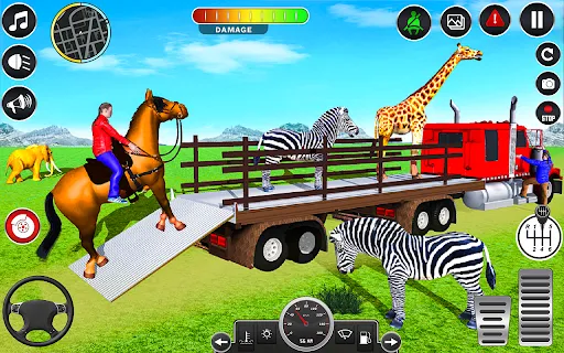 Animal Transports Truck Games | juego | XWorld