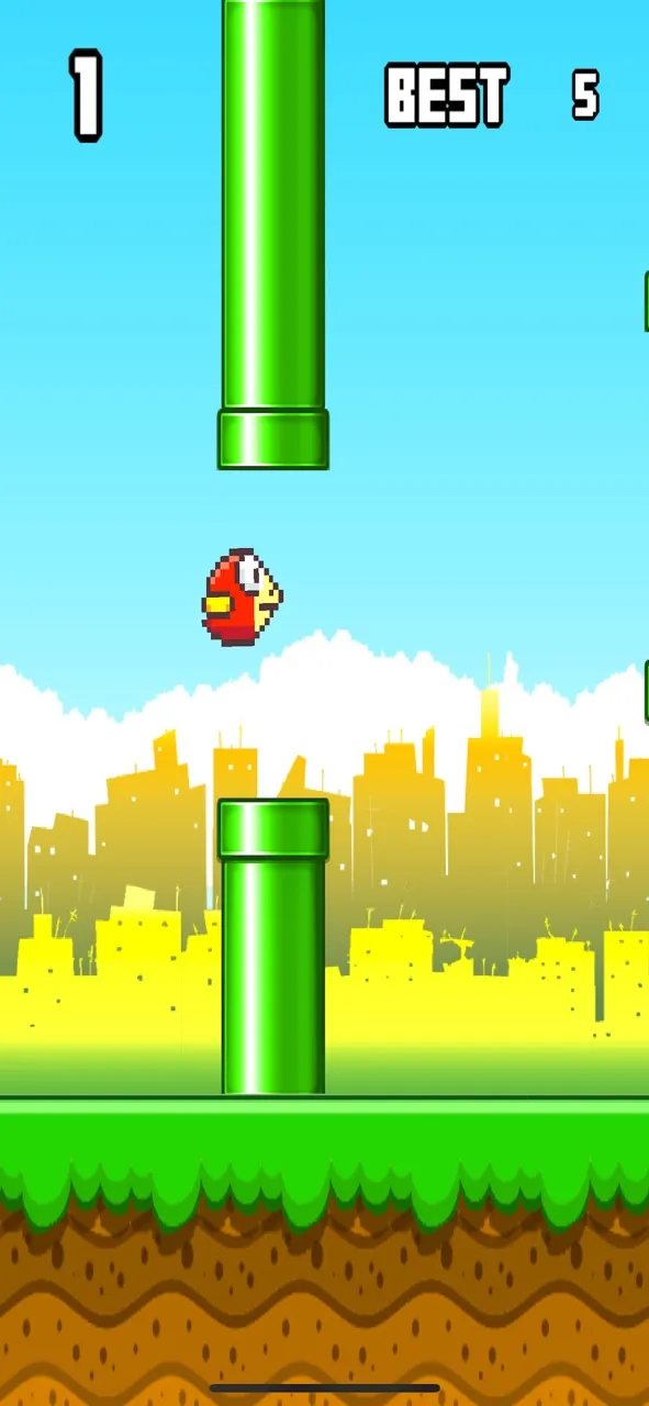 Jumpy Red Bird - Tube Hopper | Игры | XWorld