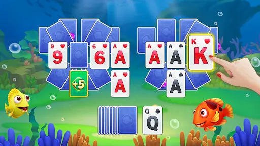 Solitaire TriPeaks Fish | Games | XWorld