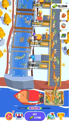 Funny Fish Idle | Permainan | XWorld