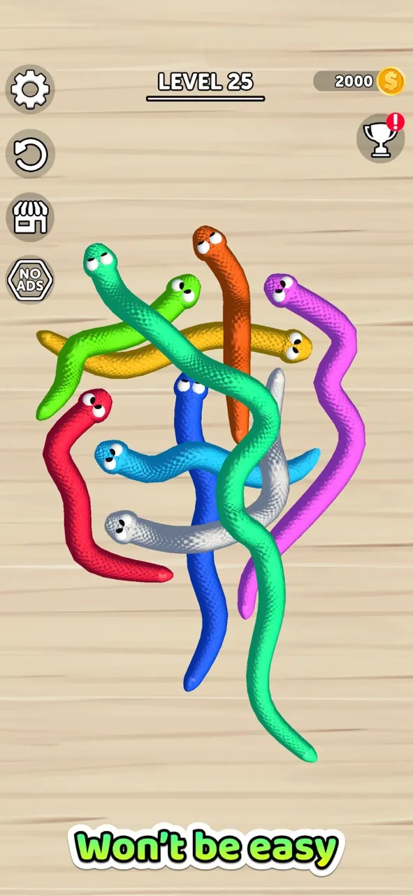 Tangled Snakes | Permainan | XWorld