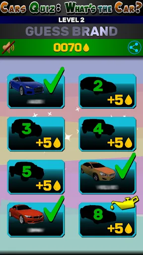 Cars Quiz 3D | juego | XWorld