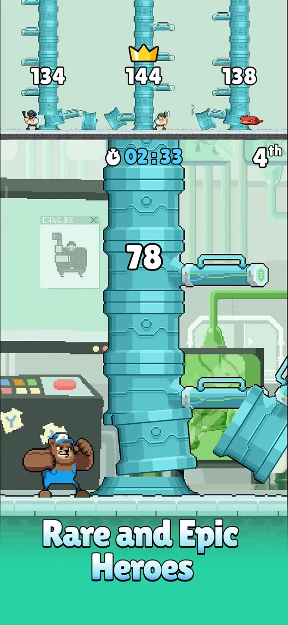 Timberman 2 - VS Battle | Permainan | XWorld