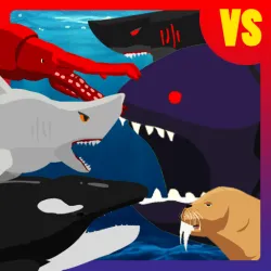 XWorld | Shark Fights Sea Creatures