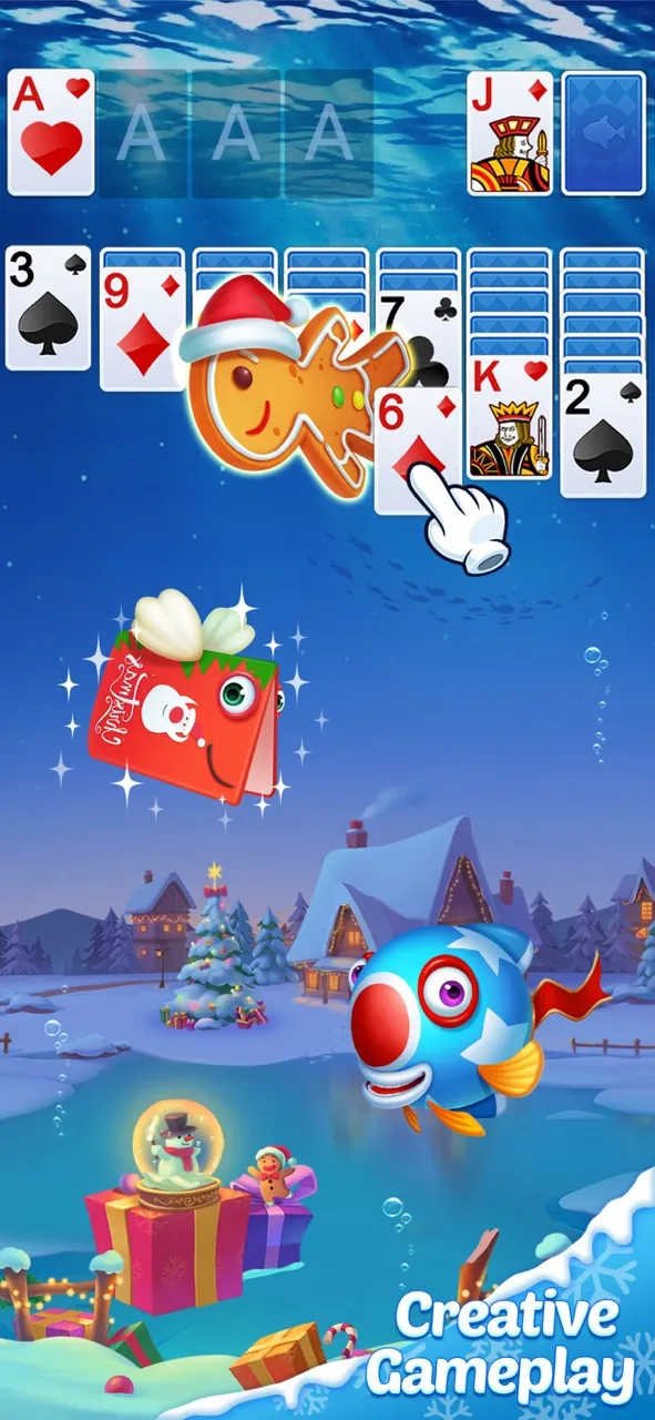 Solitaire Klondike Fish | Games | XWorld