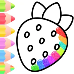 XWorld | Fruits Coloring Book For Kids