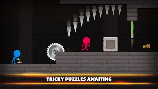 Red & Blue Stickman: Adventure | Jogos | XWorld