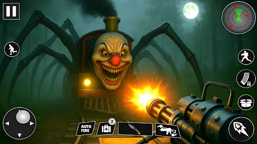Horror Spider Train Escape | 游戏 | XWorld