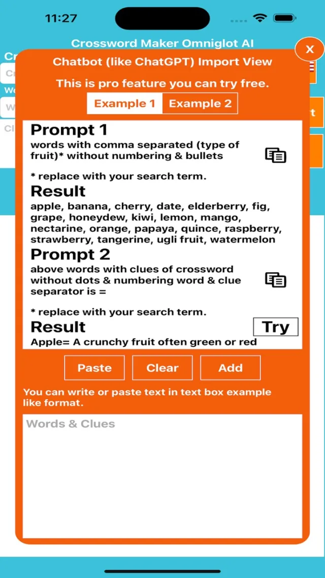 Crossword Maker Omniglot | Games | XWorld