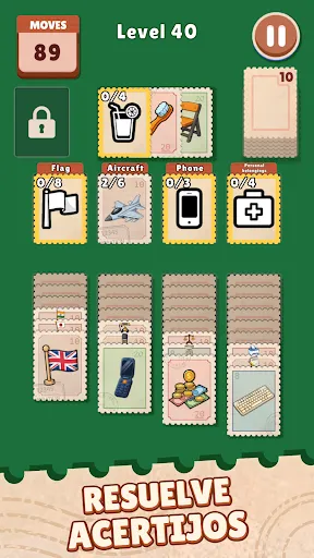Stamp Solitaire: Match cartas | juego | XWorld Stamp Solitaire: Match cartas | juego | XWorld