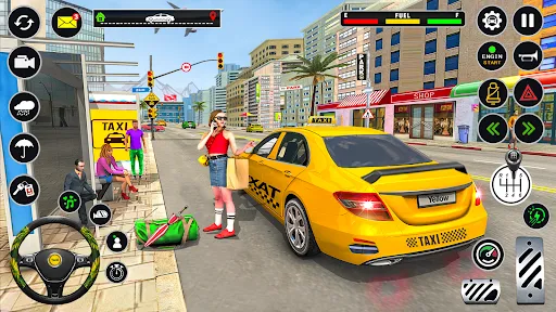 US Taxi Car Parking Simulator | juego | XWorld