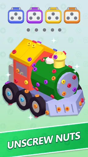 Screw Bolts 3D Puzzle | Permainan | XWorld