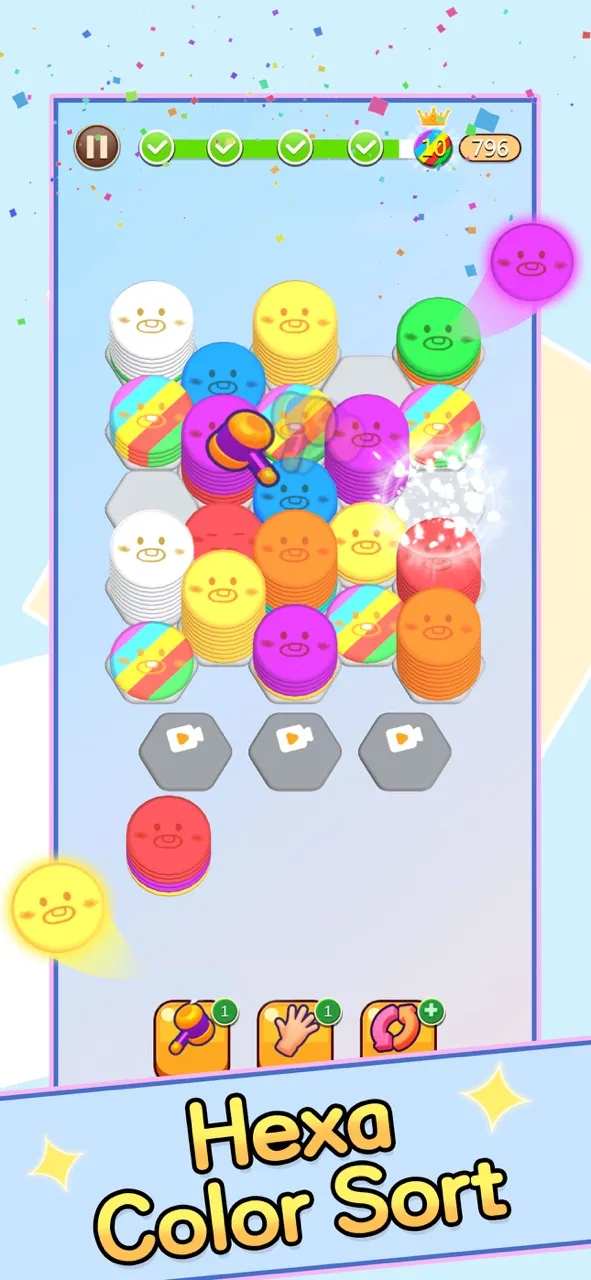 Hexa Color Sort - Puzzle Game | Permainan | XWorld