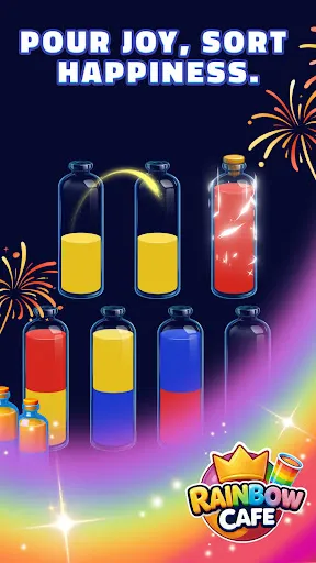 Rainbow Cafe: Color Sort | Games | XWorld