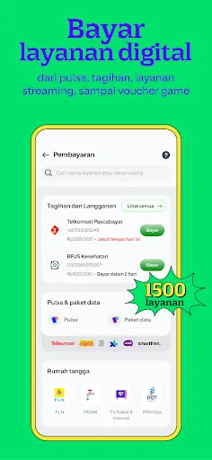 GoPay: Transfer Pulsa Tagihan | Permainan | XWorld