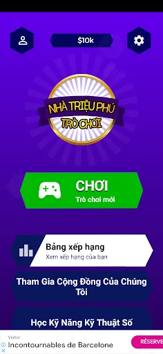 Trò chơi Triệu phú | Games | XWorld