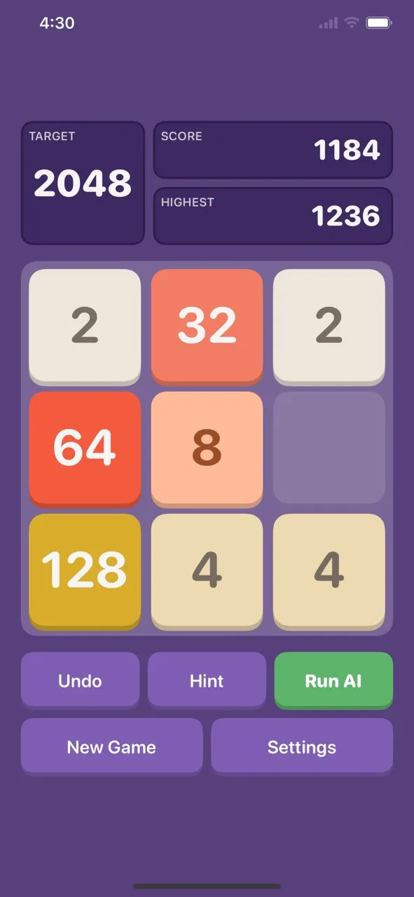 2048 AI - Play with AI solver | Permainan | XWorld 2048 AI - Play with AI solver | Permainan | XWorld